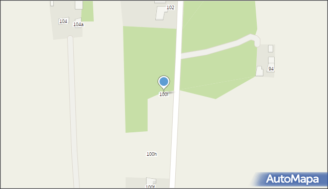 Postękalice, Postękalice, 100l, mapa Postękalice