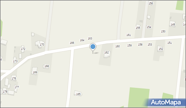 Postękalice, Postękalice, 162a, mapa Postękalice