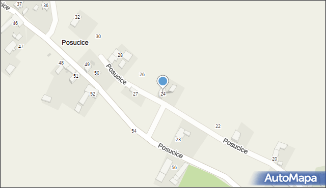 Posucice, Posucice, 24, mapa Posucice