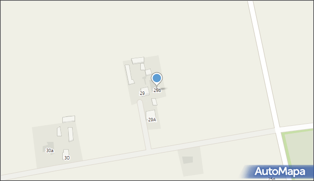 Poświętne, Poświętne, 29b, mapa Poświętne