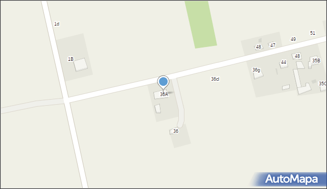 Poświętne, Poświętne, 36A, mapa Poświętne