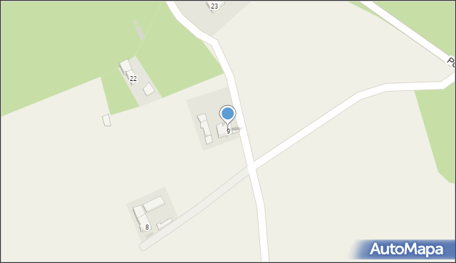 Poświętne, Poświętne, 9, mapa Poświętne