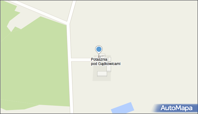 Potasznia, Potasznia, 33, mapa Potasznia