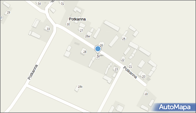 Potkanna, Potkanna, 24, mapa Potkanna