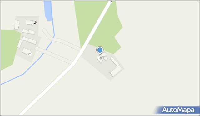 Potok Biały, Potok Biały, 18, mapa Potok Biały