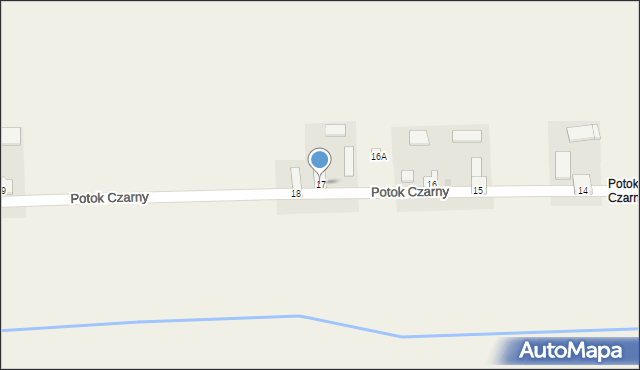 Potok Biały, Potok Biały, 35, mapa Potok Biały