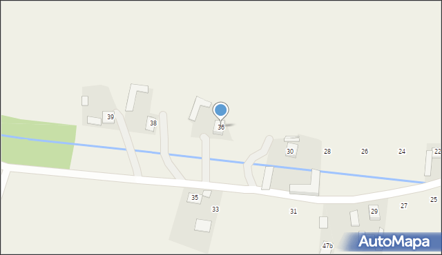 Potoki, Potoki, 36, mapa Potoki