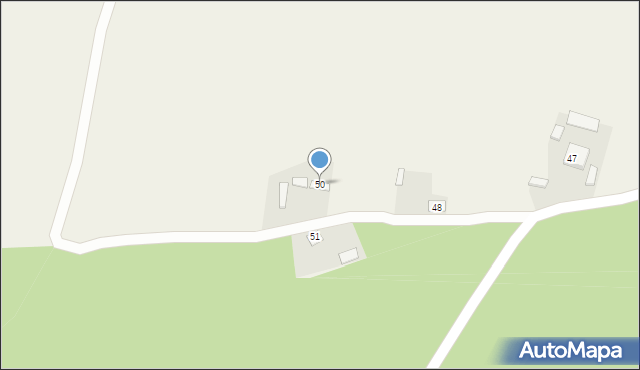 Potoki, Potoki, 50, mapa Potoki