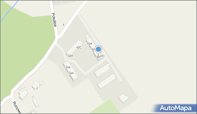 Potulice, Potulice, 46a, mapa Potulice