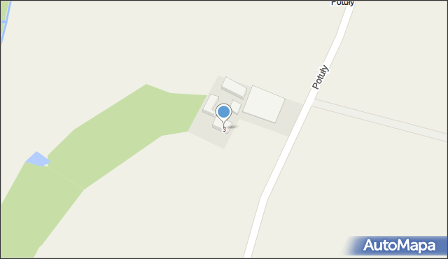 Potuły, Potuły, 3, mapa Potuły