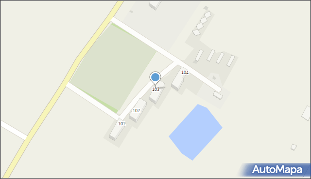 Poturzyn, Poturzyn, 103, mapa Poturzyn