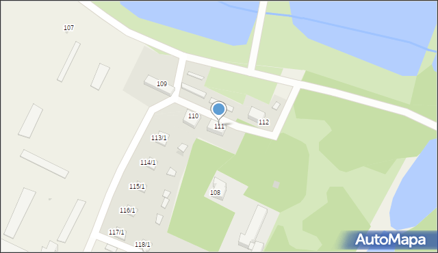 Poturzyn, Poturzyn, 111, mapa Poturzyn