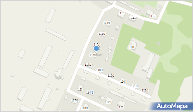 Poturzyn, Poturzyn, 116/2, mapa Poturzyn