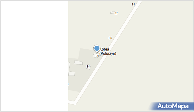 Poturzyn, Poturzyn, 85, mapa Poturzyn