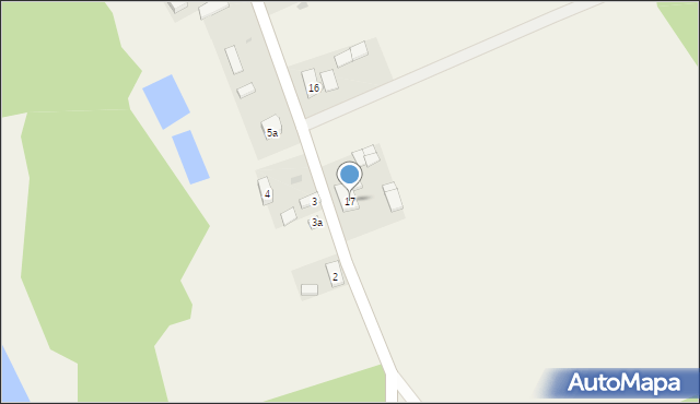 Powałczyn, Powałczyn, 17, mapa Powałczyn