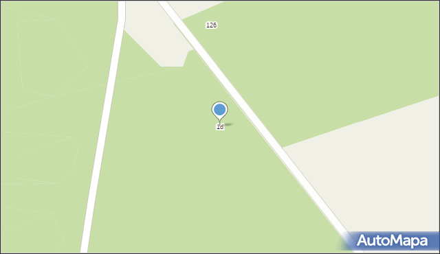 Powałczyn, Powałczyn, 1d, mapa Powałczyn