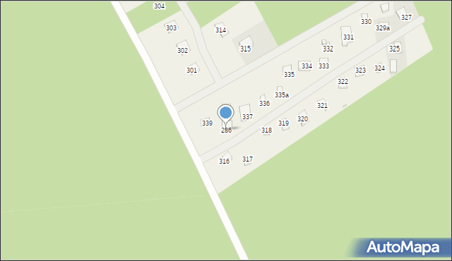 Powałczyn, Powałczyn, 286, mapa Powałczyn