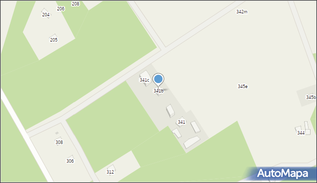 Powałczyn, Powałczyn, 341b, mapa Powałczyn