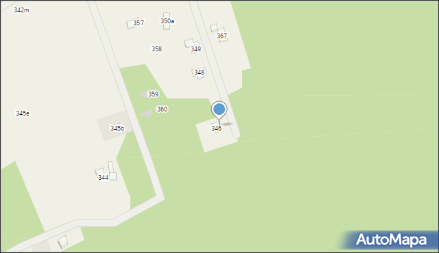 Powałczyn, Powałczyn, 347, mapa Powałczyn