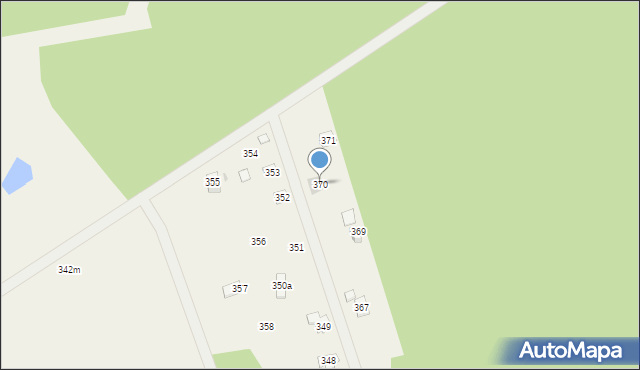 Powałczyn, Powałczyn, 370, mapa Powałczyn