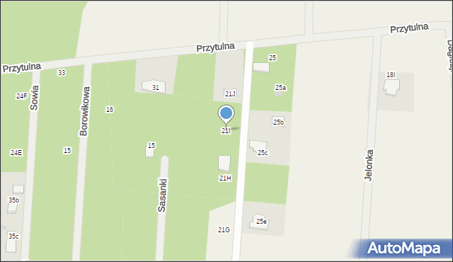 Powązki, Powązki, 21J, mapa Powązki