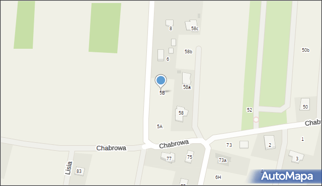 Powązki, Powązki, 5B, mapa Powązki