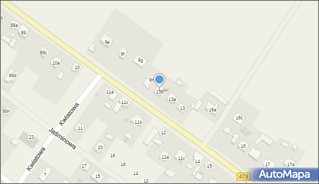 Powiercie, Powiercie, 13b, mapa Powiercie