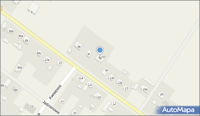 Powiercie, Powiercie, 9g, mapa Powiercie