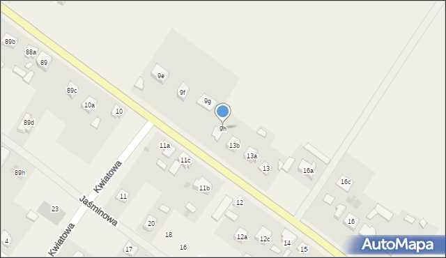 Powiercie, Powiercie, 9h, mapa Powiercie