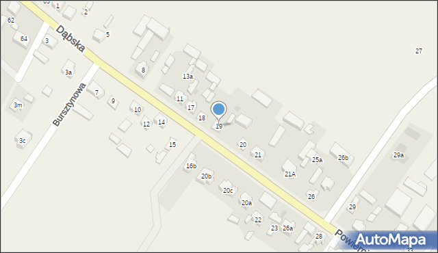 Powiercie-Kolonia, Powiercie-Kolonia, 19, mapa Powiercie-Kolonia