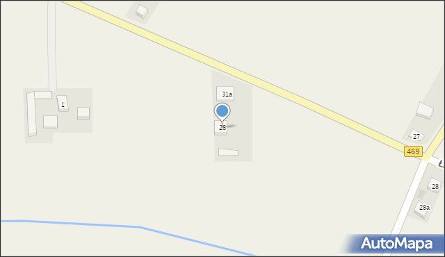 Powodów Pierwszy, Powodów Pierwszy, 28, mapa Powodów Pierwszy