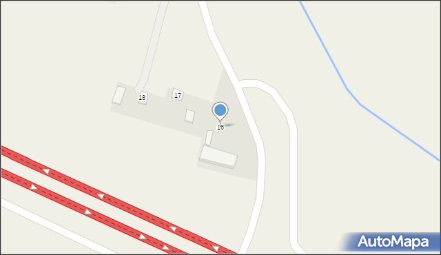 Powodów Trzeci, Powodów Trzeci, 16, mapa Powodów Trzeci