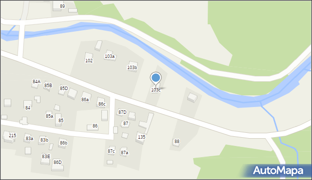 Powroźnik, Powroźnik, 103c, mapa Powroźnik