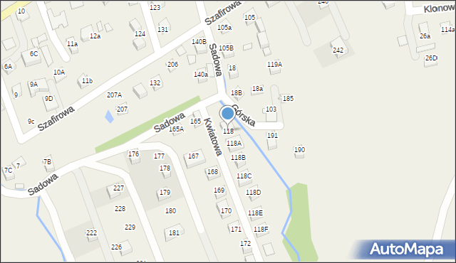 Powroźnik, Powroźnik, 118, mapa Powroźnik