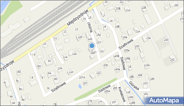 Powroźnik, Powroźnik, 124, mapa Powroźnik