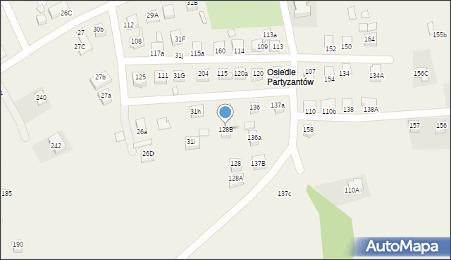 Powroźnik, Powroźnik, 128B, mapa Powroźnik