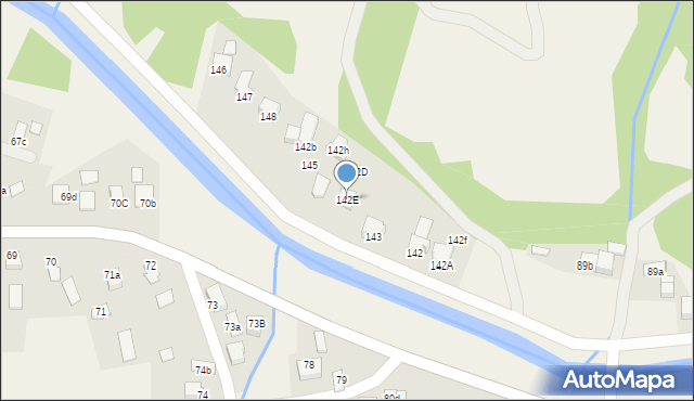 Powroźnik, Powroźnik, 142E, mapa Powroźnik