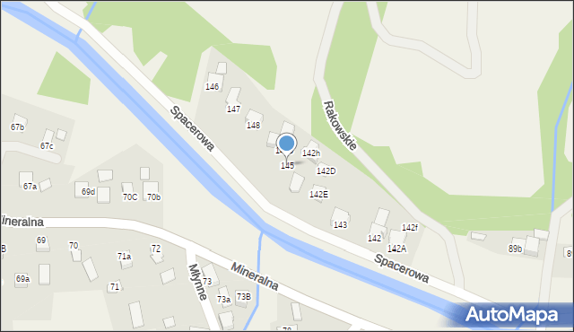 Powroźnik, Powroźnik, 145, mapa Powroźnik