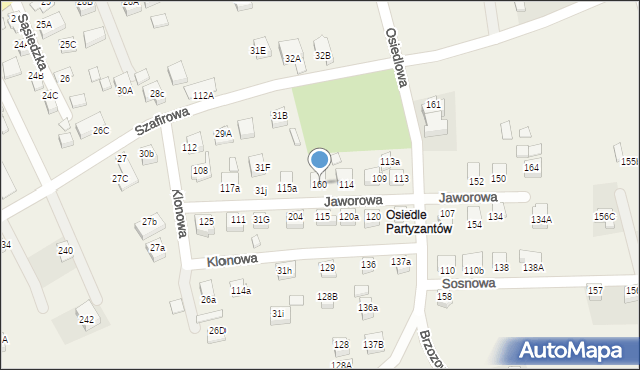 Powroźnik, Powroźnik, 160, mapa Powroźnik