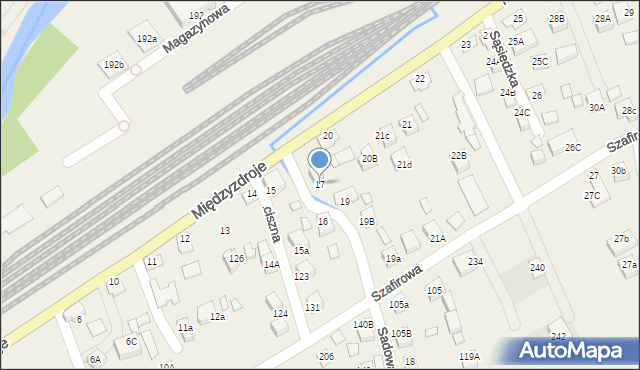 Powroźnik, Powroźnik, 17, mapa Powroźnik