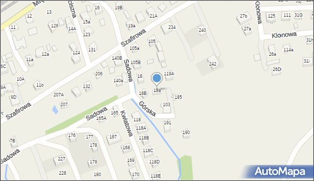 Powroźnik, Powroźnik, 18a, mapa Powroźnik