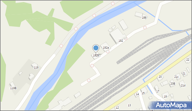 Powroźnik, Powroźnik, 192b, mapa Powroźnik