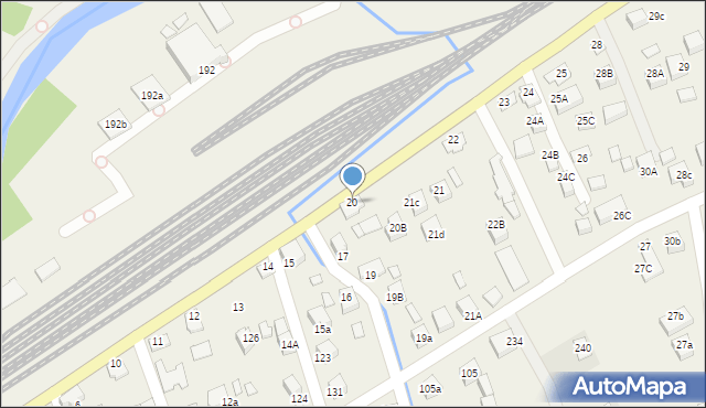 Powroźnik, Powroźnik, 20, mapa Powroźnik