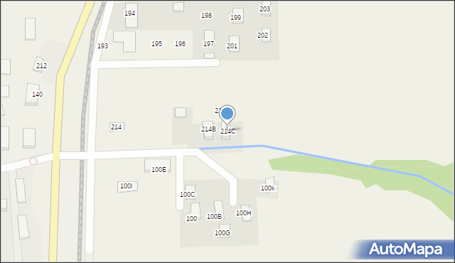 Powroźnik, Powroźnik, 214C, mapa Powroźnik