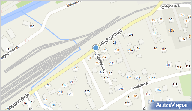 Powroźnik, Powroźnik, 24, mapa Powroźnik