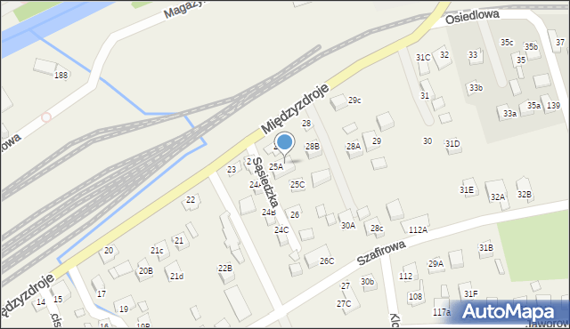 Powroźnik, Powroźnik, 25B, mapa Powroźnik