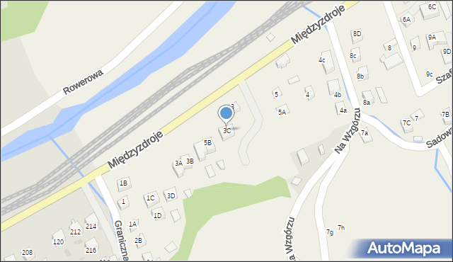 Powroźnik, Powroźnik, 3C, mapa Powroźnik