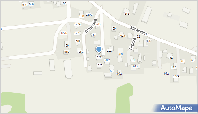 Powroźnik, Powroźnik, 57a, mapa Powroźnik