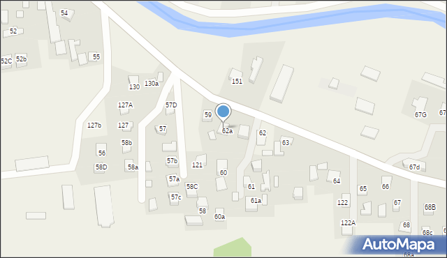 Powroźnik, Powroźnik, 62b, mapa Powroźnik
