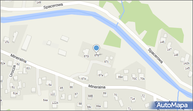 Powroźnik, Powroźnik, 67b, mapa Powroźnik